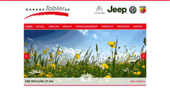 Desktop Screenshot of garage-tobler.ch