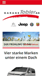 Mobile Screenshot of garage-tobler.ch